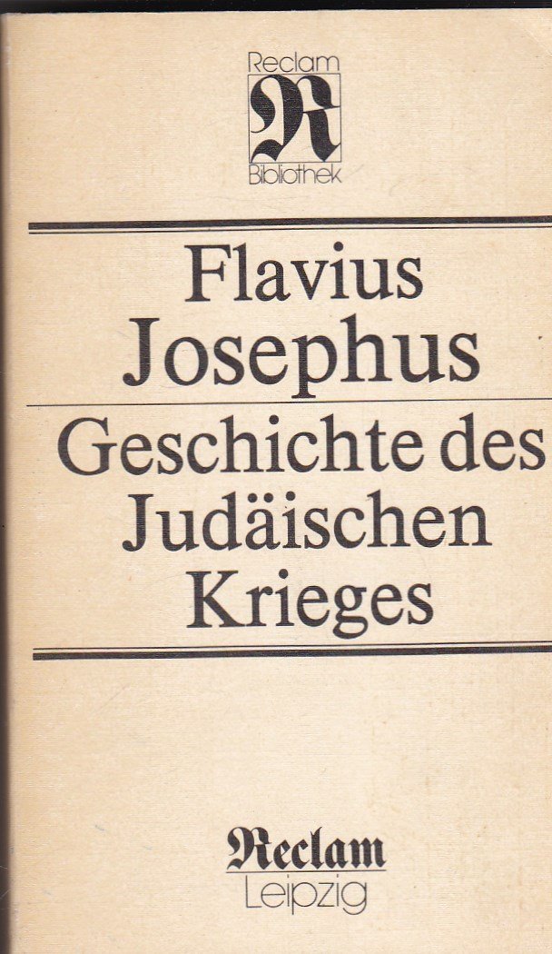 Geschichte des Judäischen Krieges Politics & History books