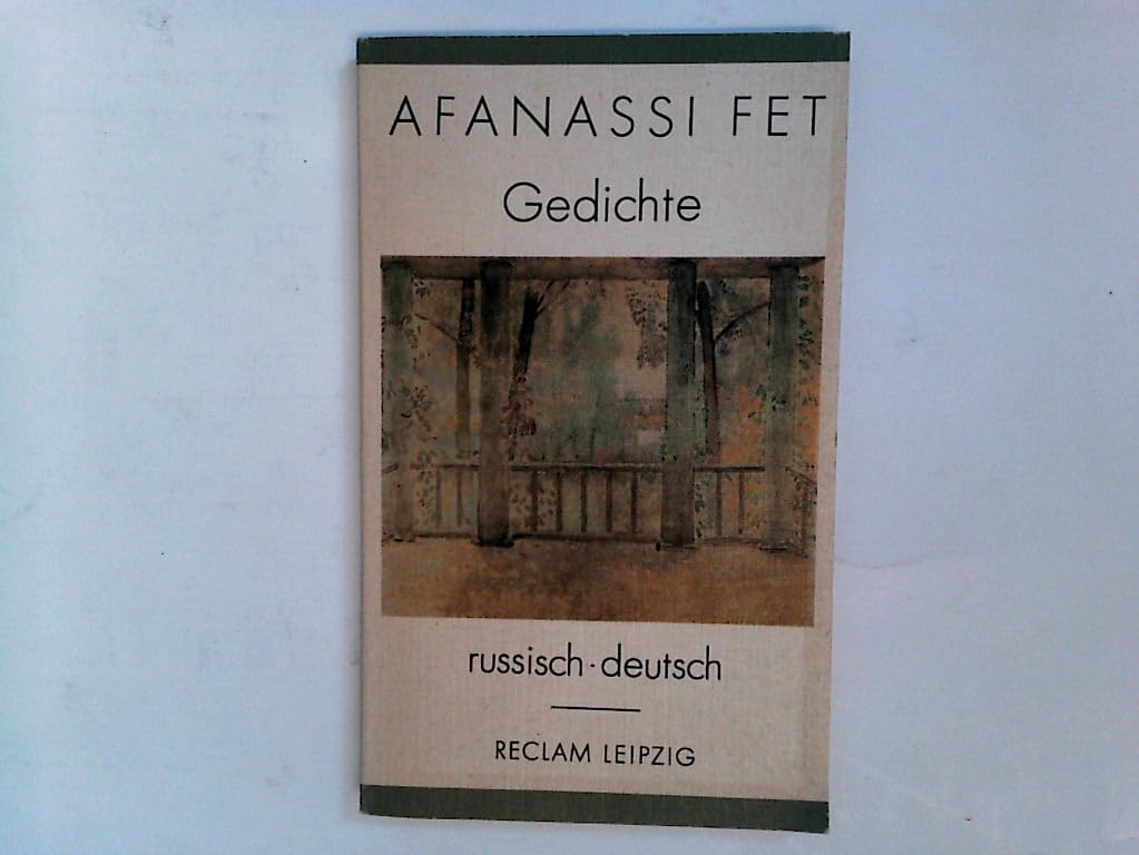 Gedichte. Russisch - deutsch Books