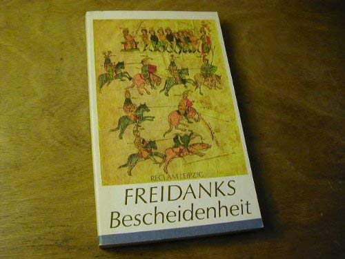 Freidanks Bescheidenheit. Auswahl, mittelhochdeutsch – neuhochdeutsch Books