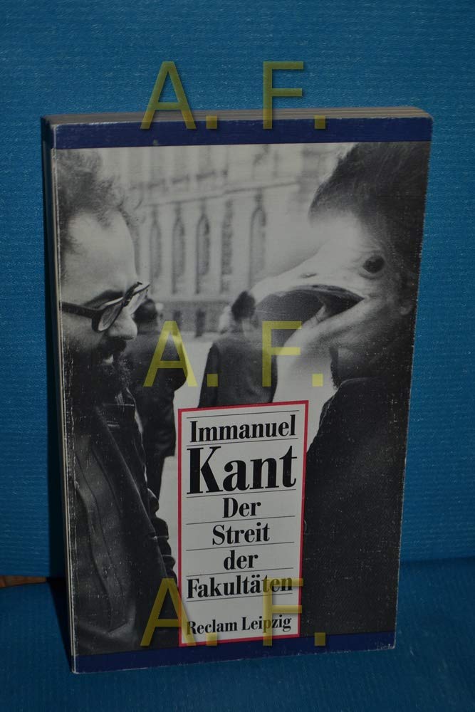 Der Streit der Fakultäten Philosophy