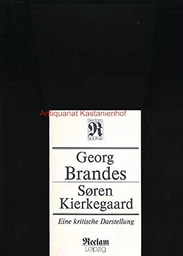 Product Image: Søren Kierkegaard. Eine kritische Darstellung