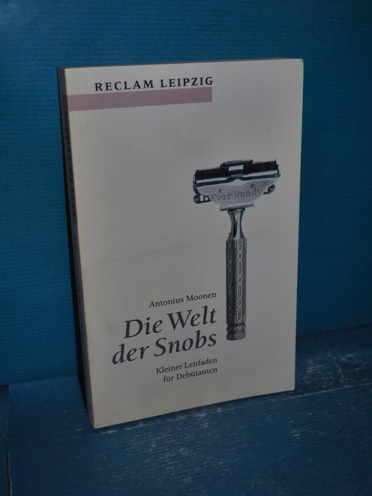 Die Welt der Snobs Books