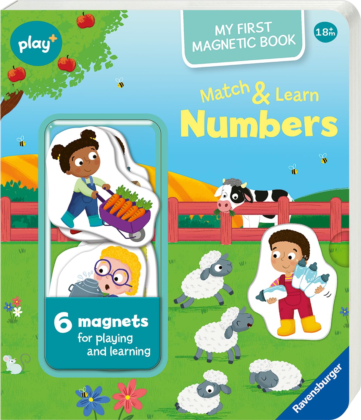 Play+ My first Magnetic Book: Match and Learn Numbers Non-fiction