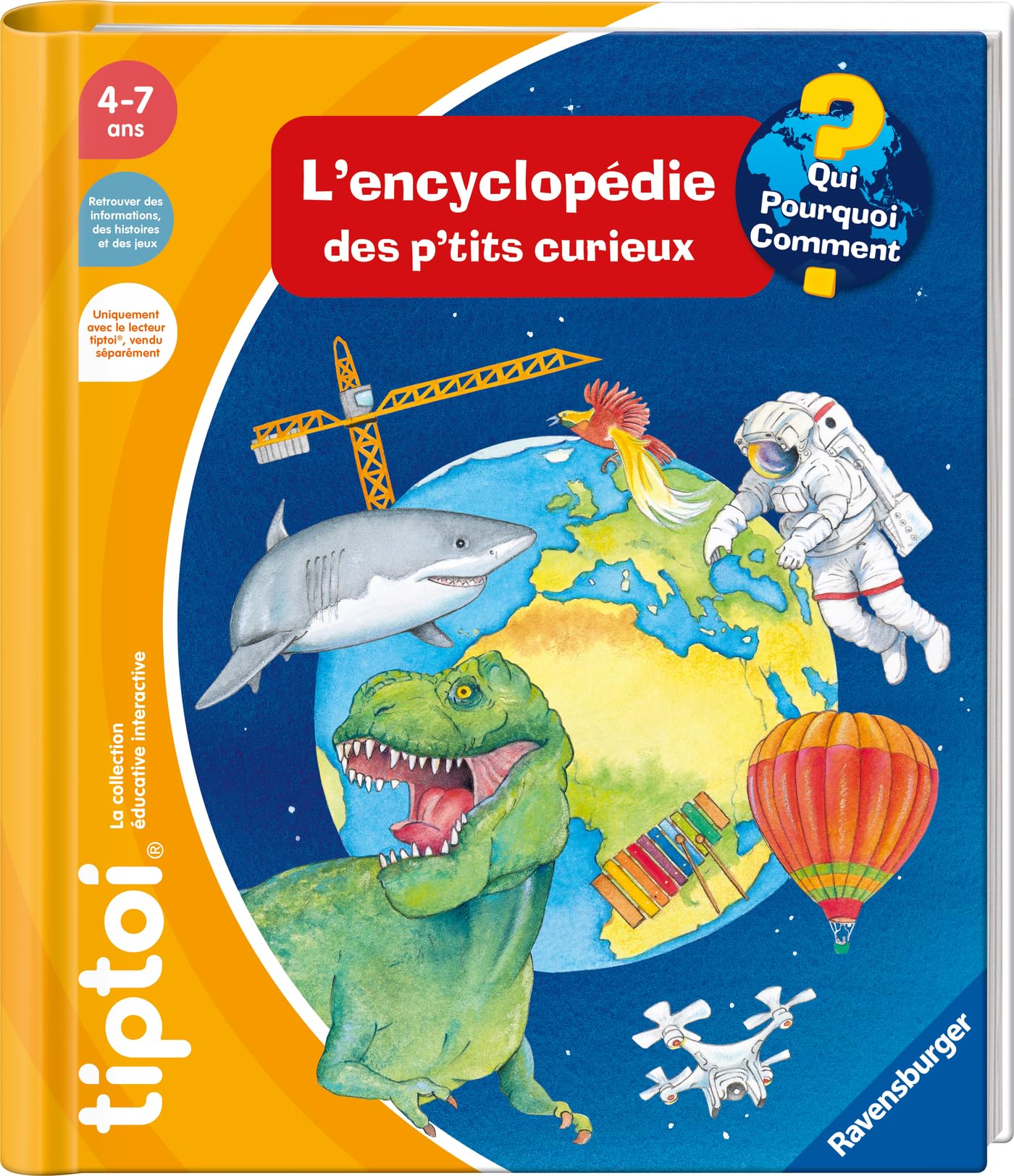 tiptoi® L'encyclopédie des p'tits curieux Tiptoi & Games