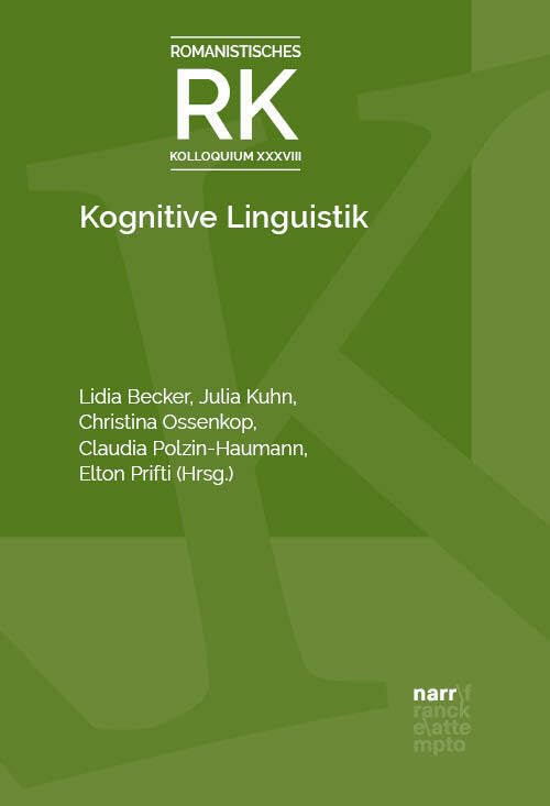 Kognitive Linguistik und Romanistik (Romanistisches Kolloquium) Social Sciences