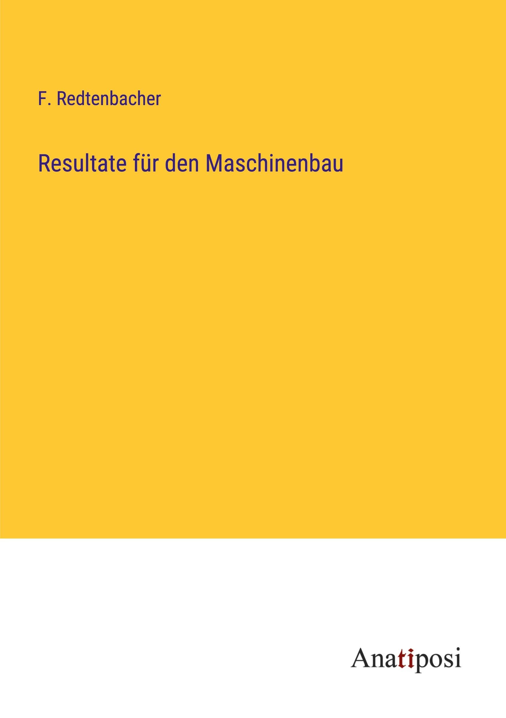 Resultate für den Maschinenbau Contemporary literature