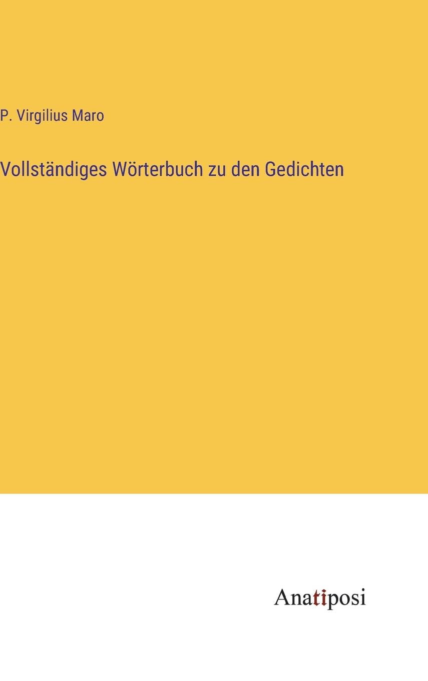 Vollständiges Wörterbuch zu den Gedichten Contemporary literature