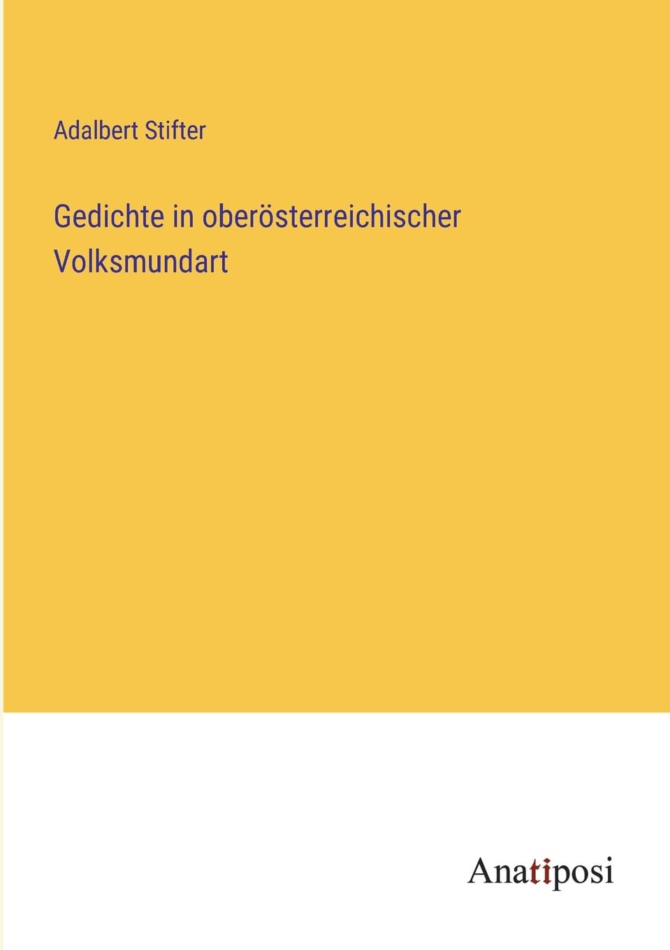 Gedichte in oberösterreichischer Volksmundart Contemporary literature