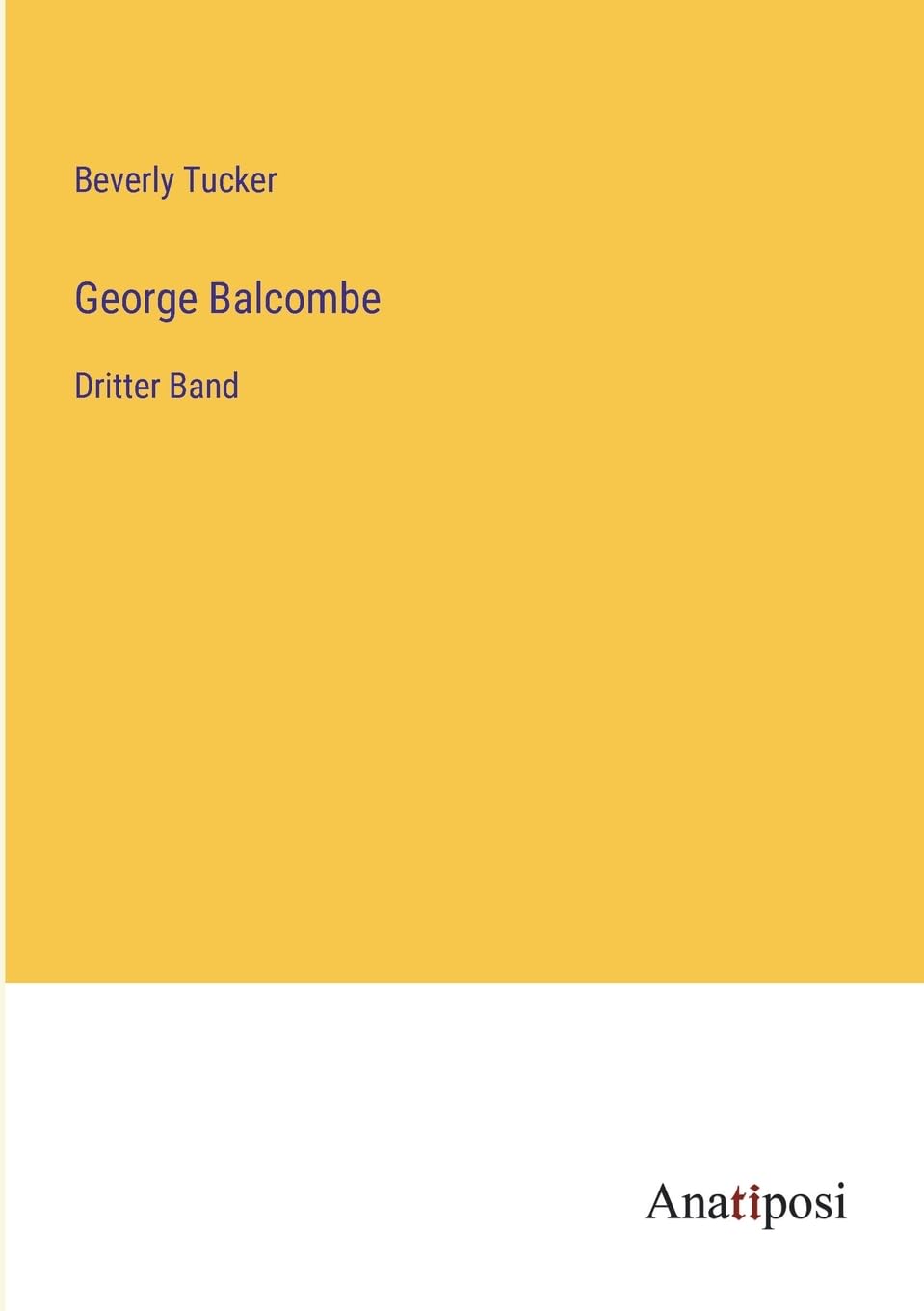 George Balcombe Contemporary literature