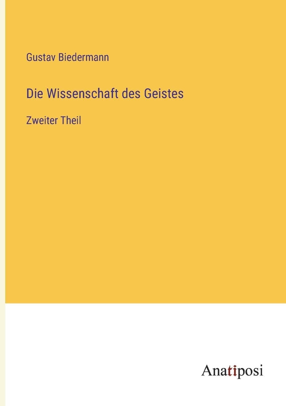 Die Wissenschaft des Geistes: Zweiter Theil Contemporary literature