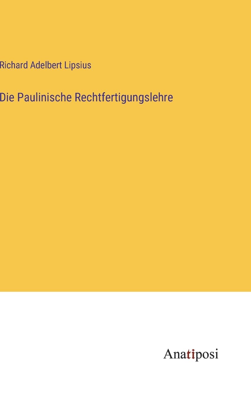Die Paulinische Rechtfertigungslehre Contemporary literature