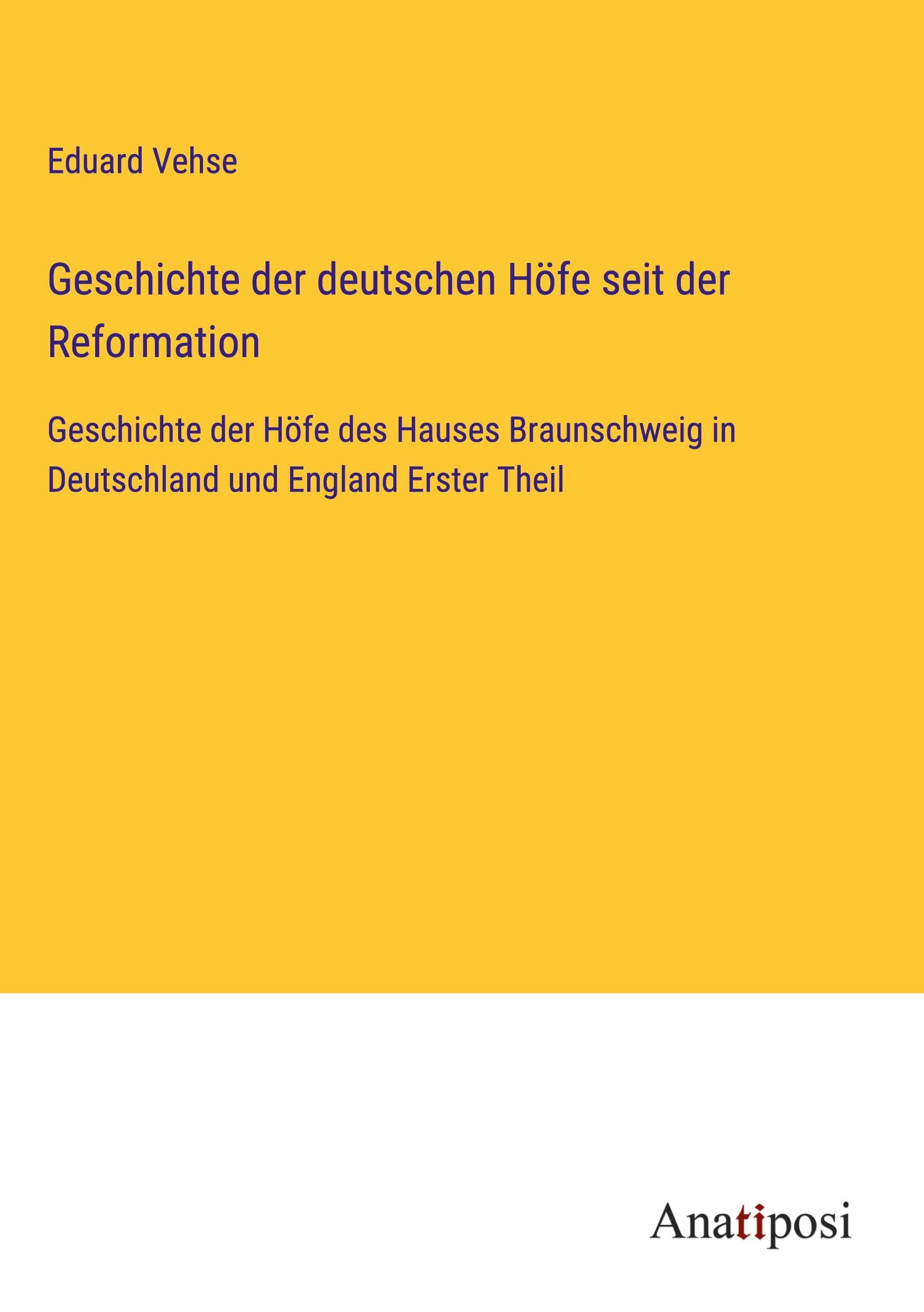 Geschichte der deutschen Höfe seit der Reformation Classics