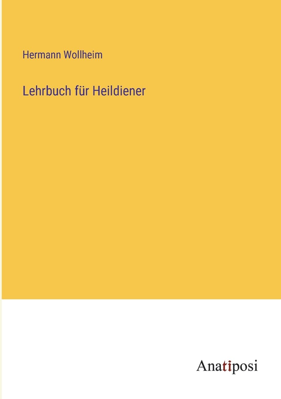 Lehrbuch für Heildiener Contemporary literature