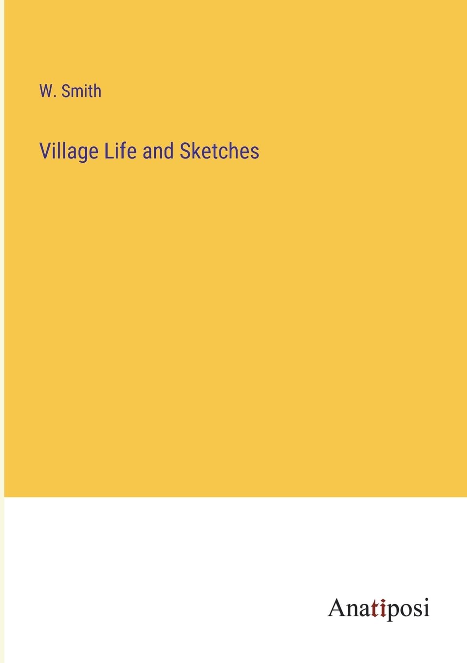 Product Image: Village Life and Sketches