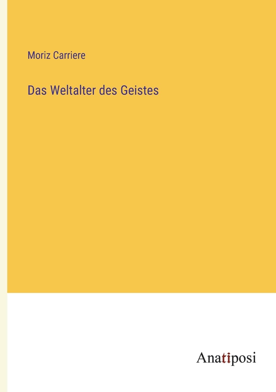 Product Image: Das Weltalter des Geistes
