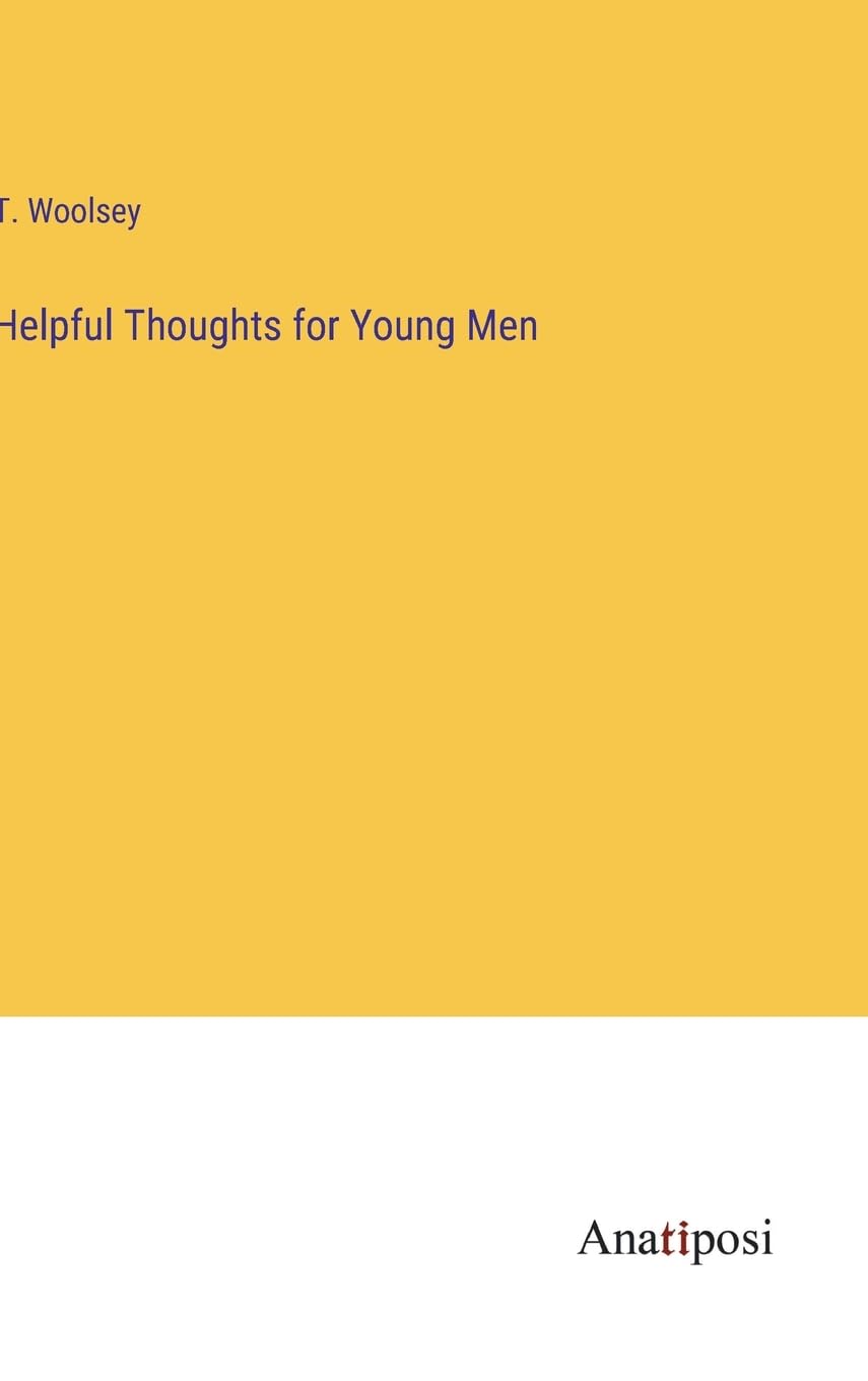 Helpful Thoughts for Young Men Contemporary literature