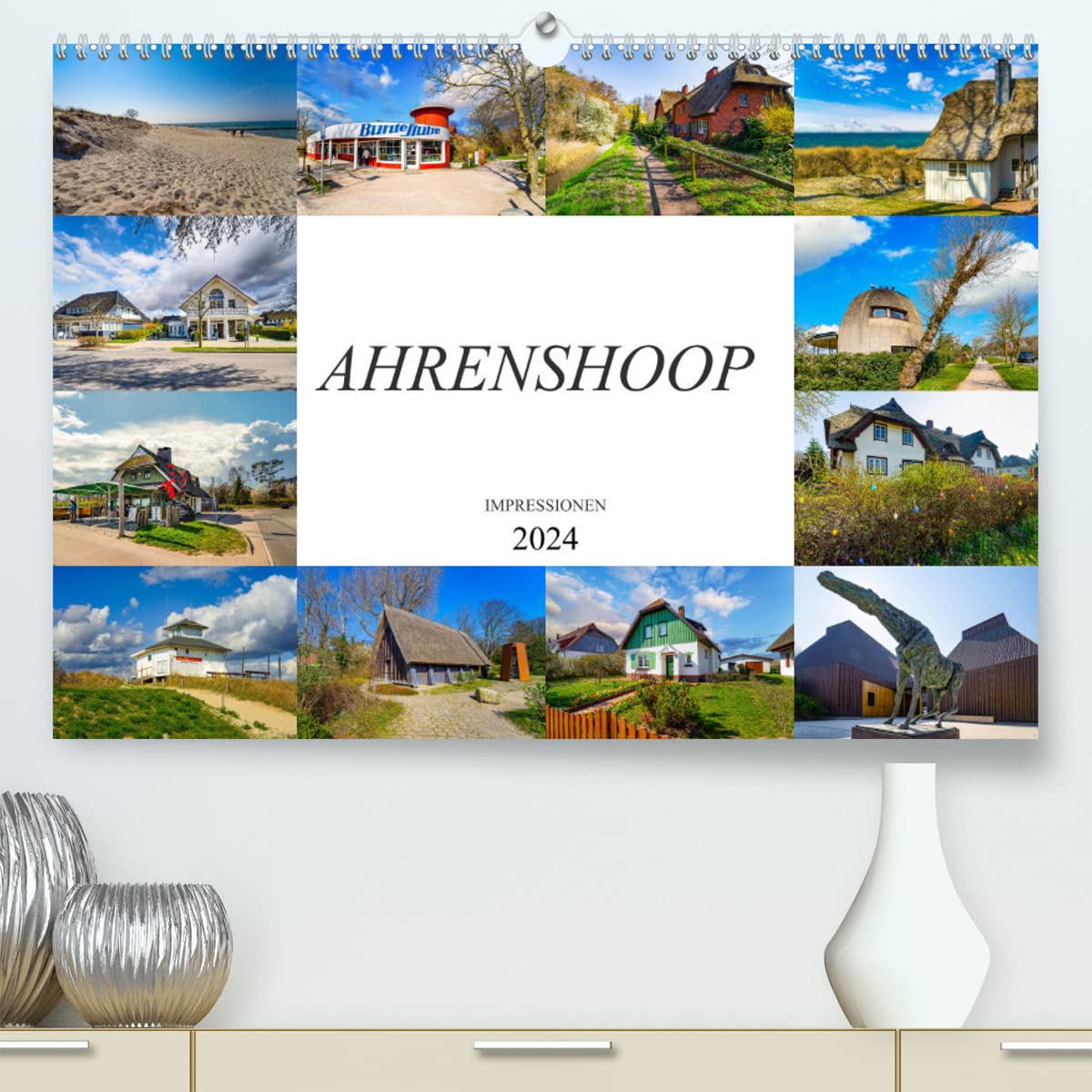 Ahrenshoop Impressionen (hochwertiger Premium Wandkalender 2024 DIN A2 quer), Kunstdruck in Hochglanz: Zwölf eindrucksvoll schöne Bilder von Ahrenshoop (CALVENDO Orte) Business & Technology