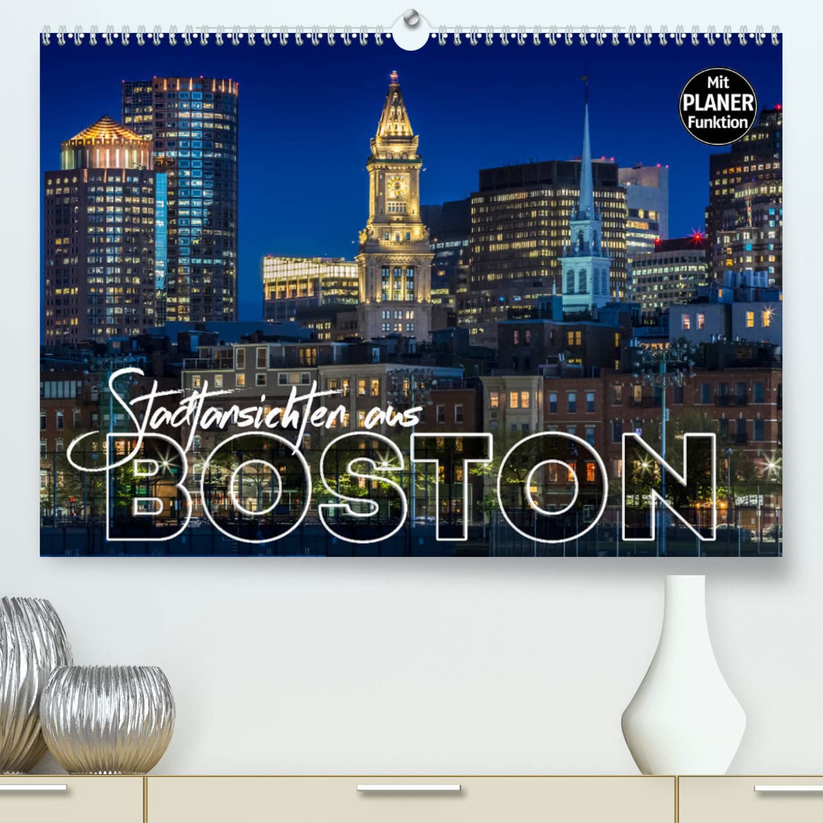 Stadtansichten aus Boston (hochwertiger Premium Wandkalender 2024 DIN A2 quer), Kunstdruck in Hochglanz: Sehenswürdigkeiten und idyllische Orte (CALVENDO Orte) Leisure, Home & Garden