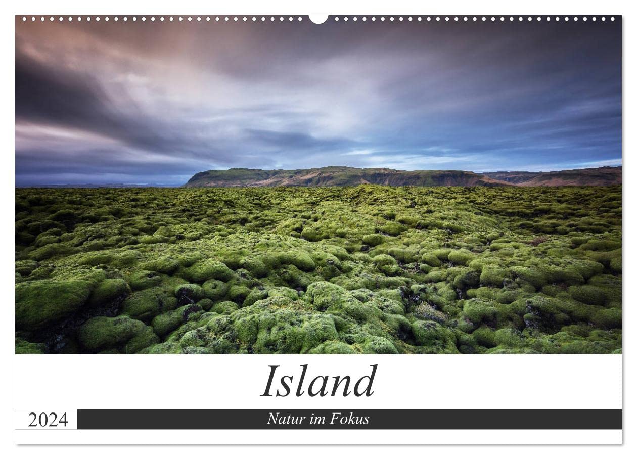 Island - Natur im Fokus (Wandkalender 2024 DIN A2 quer), CALVENDO Monatskalender: Eine imposante Islandreise (CALVENDO Orte) Leisure, Home & Garden