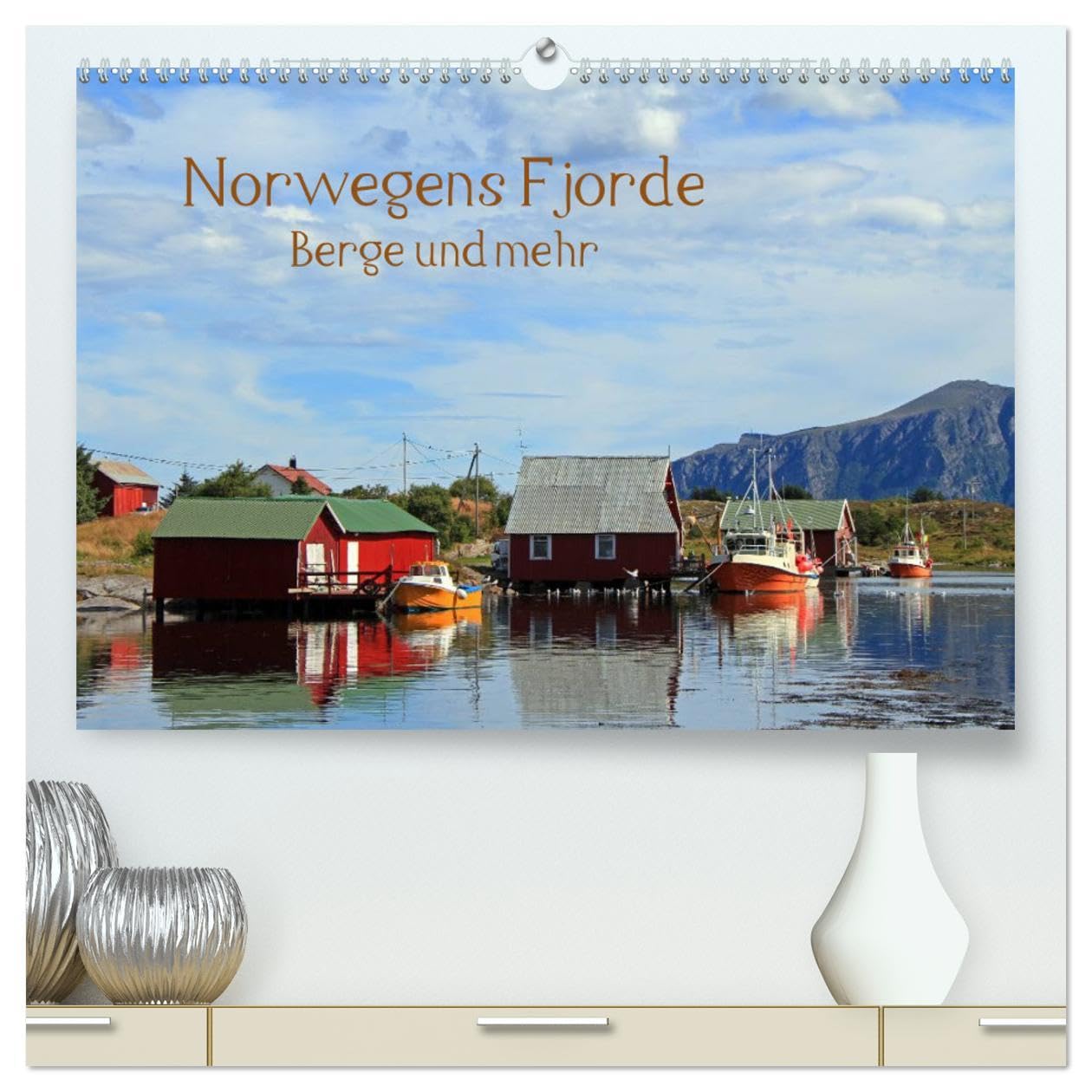 Norwegens Fjorde, Berge und mehr (hochwertiger Premium Wandkalender 2024 DIN A2 quer), Kunstdruck in Hochglanz: Überwältigendes Norwegen (CALVENDO Orte) Calendars