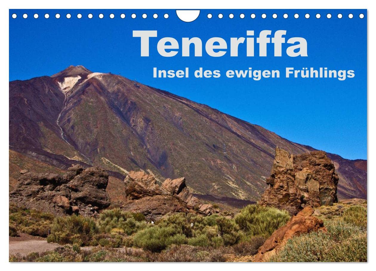 Teneriffa - Insel des ewigen Frühlings (Wandkalender 2024 DIN A4 quer), CALVENDO Monatskalender: Eine fotografische Reise zur größten Insel der Kanaren (CALVENDO Orte) Leisure, Home & Garden
