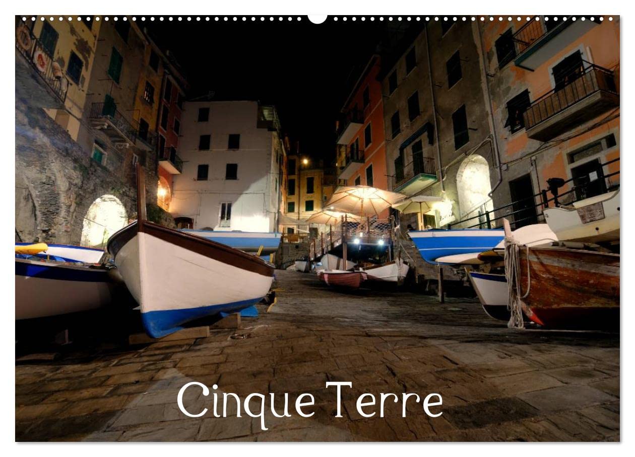 Cinque Terre (Wandkalender 2024 DIN A2 quer), CALVENDO Monatskalender: Bezaubernde Fotos und malersiche Ansichten der fünf Dörfer an der ligurischen Küste (CALVENDO Orte) Photography