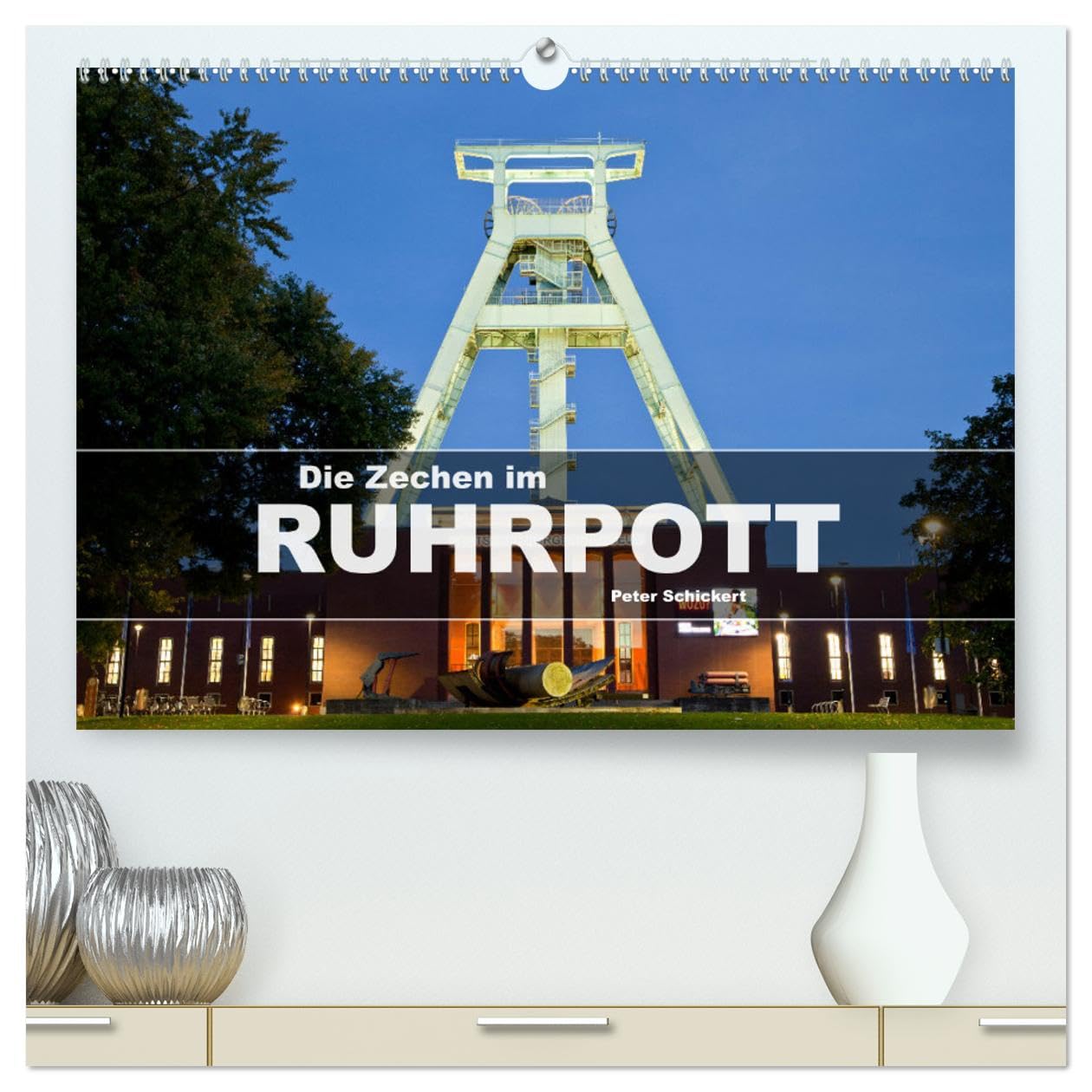 Die Zechen im Ruhrpott (hochwertiger Premium Wandkalender 2025 DIN A2 quer), Kunstdruck in Hochglanz Leisure, Home & Garden