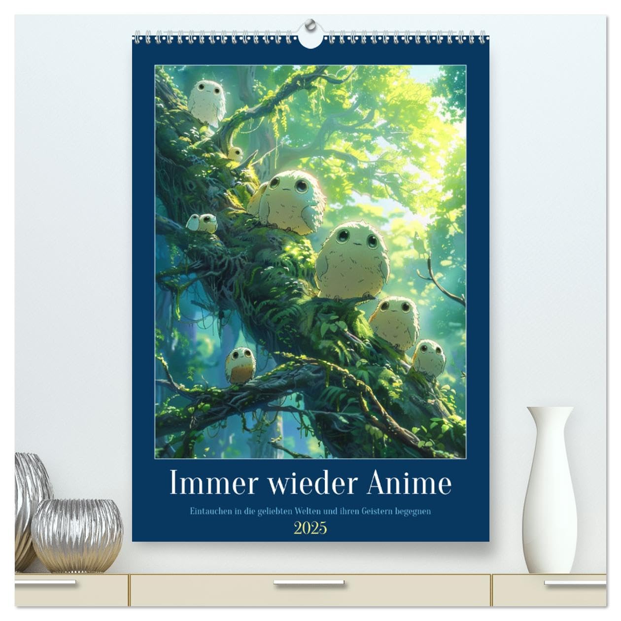 Immer wieder Anime (hochwertiger Premium Wandkalender 2025 DIN A2 hoch), Kunstdruck in Hochglanz: Faszination, Mystik und der Zauber des Zeichentrick (CALVENDO Natur) Manga