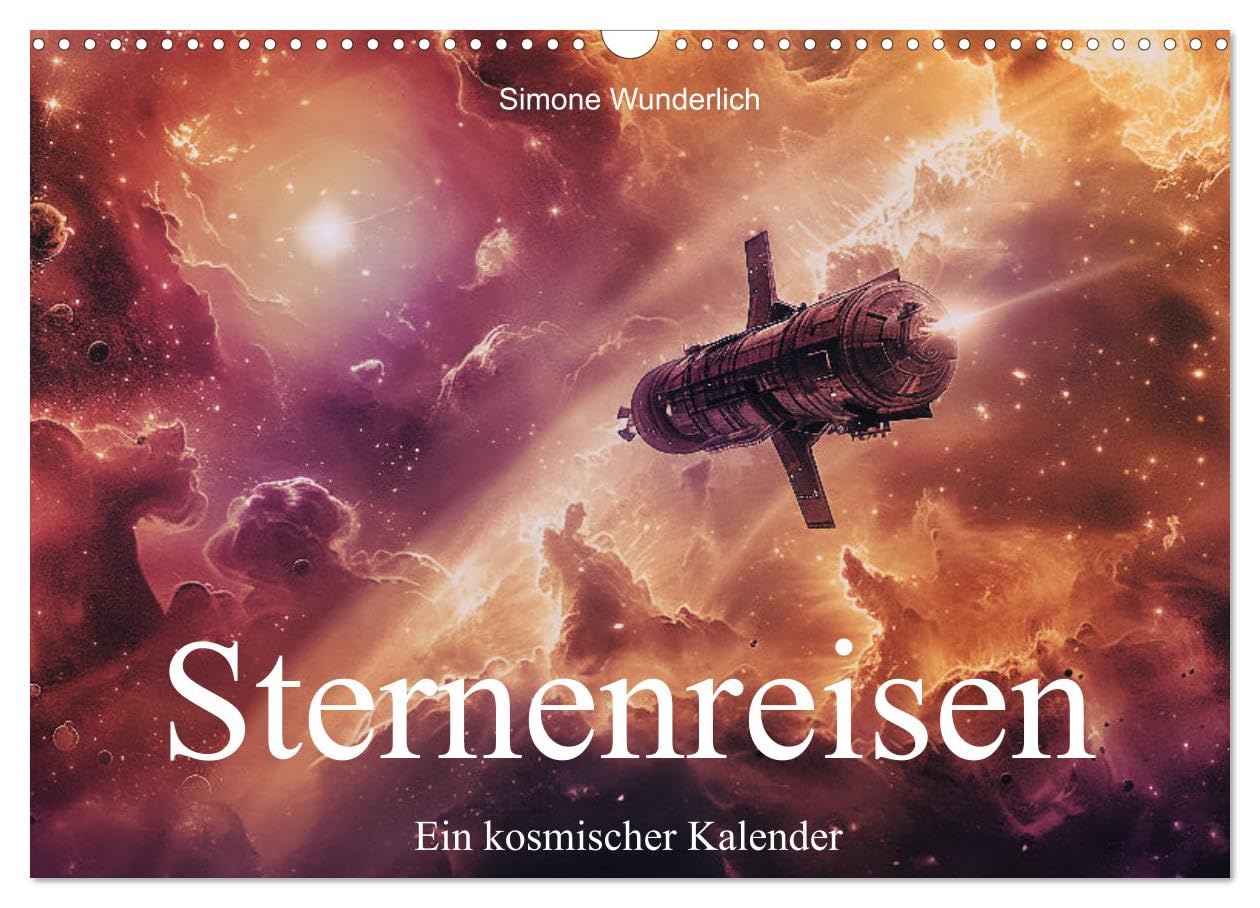 Sternenreisen - Ein kosmischer Kalender (Wandkalender 2025 DIN A3 quer), CALVENDO Monatskalender: Begleiten Sie uns auf der Reise durch alle Universen! (CALVENDO Wissenschaft) Leisure, Home & Garden