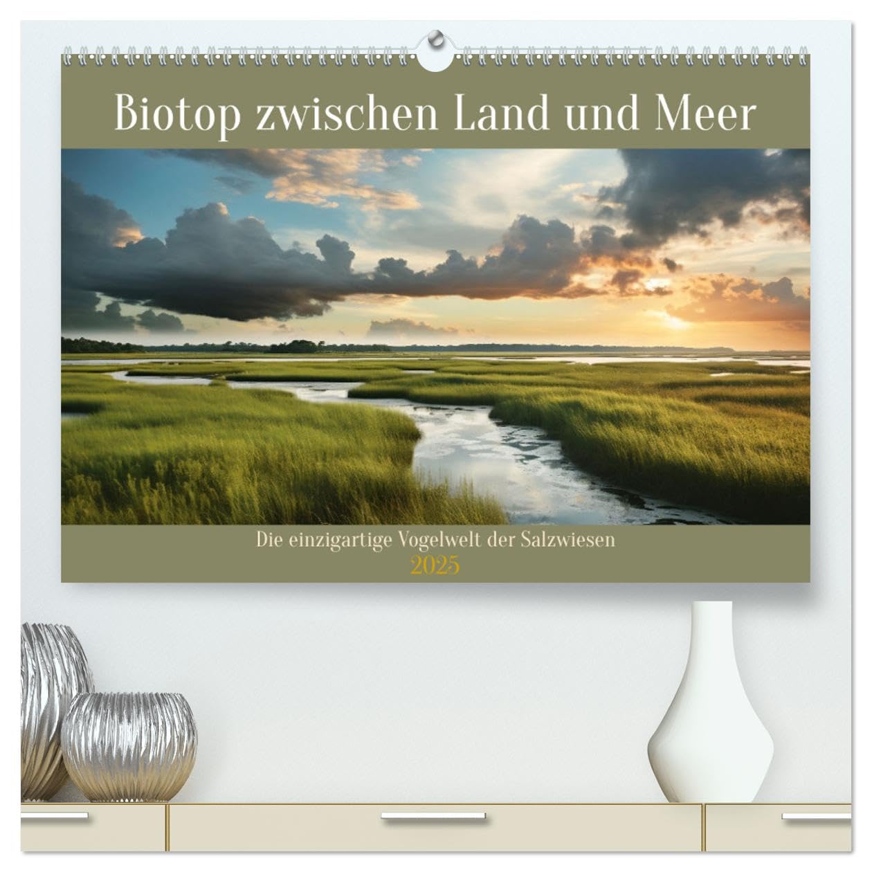Biotop zwischen Land und Meer (hochwertiger Premium Wandkalender 2025 DIN A2 quer), Kunstdruck in Hochglanz Business & Technology
