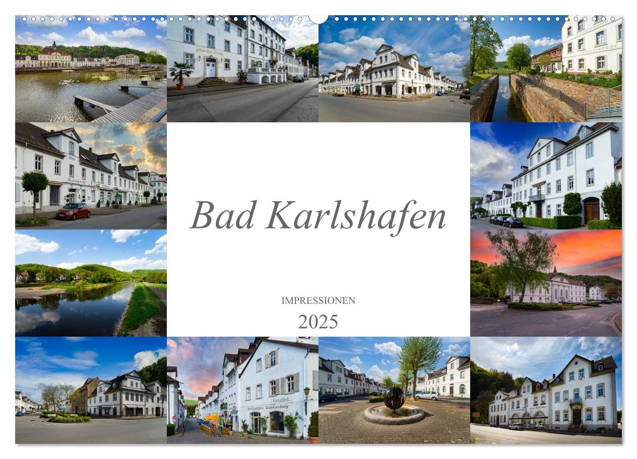 Bad Karlshafen Impressionen (Wandkalender 2025 DIN A2 quer), CALVENDO Monatskalender: Eine geniale Auswahl der schönsten Bildmotive von Bad Karlshafen (CALVENDO Orte) Business & Technology