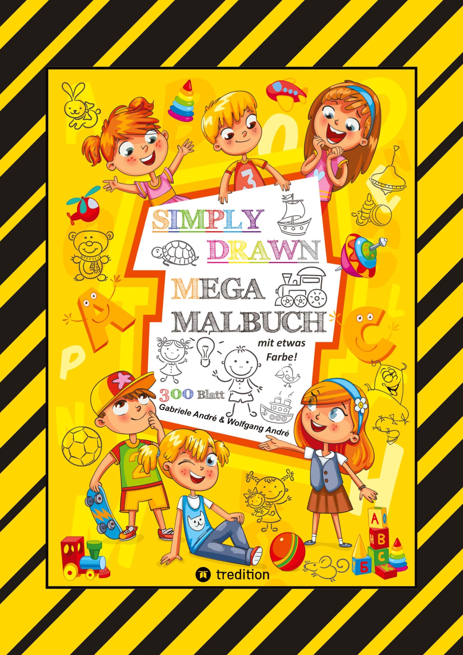 MEGA MALBUCH - 300 SEITEN MIT TOLLEN MOTIVEN - SUPER EINFACH ZEICHNEN LERNEN UND ÜBEN -  MIT EINIGEN FARBVORLAGEN Lifestyle