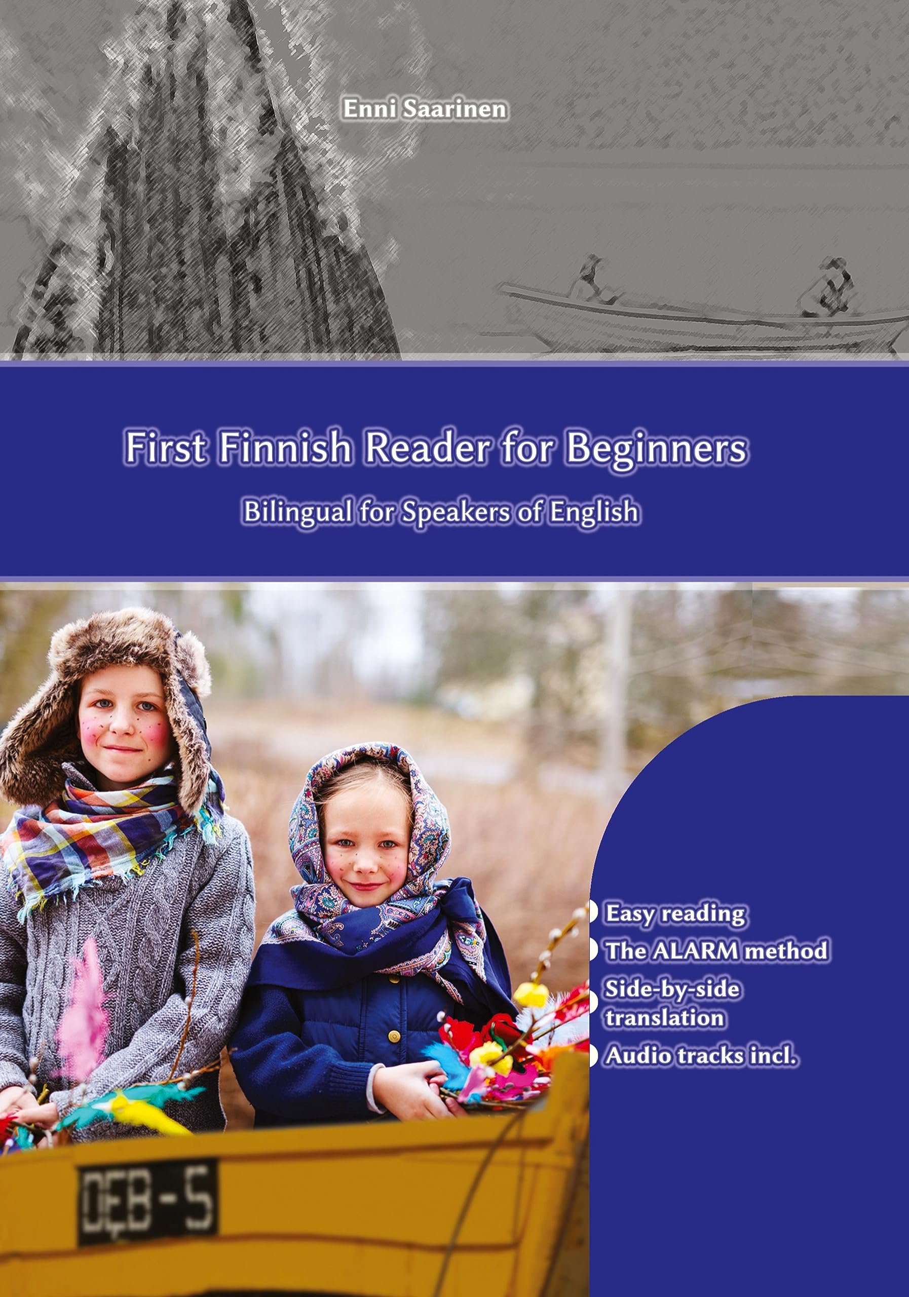 Learn Finnish with First Finnish Reader for Beginners: Bilingual for Speakers of English at Beginner and Elementary level Foreign Languages ​​& Dictionaries