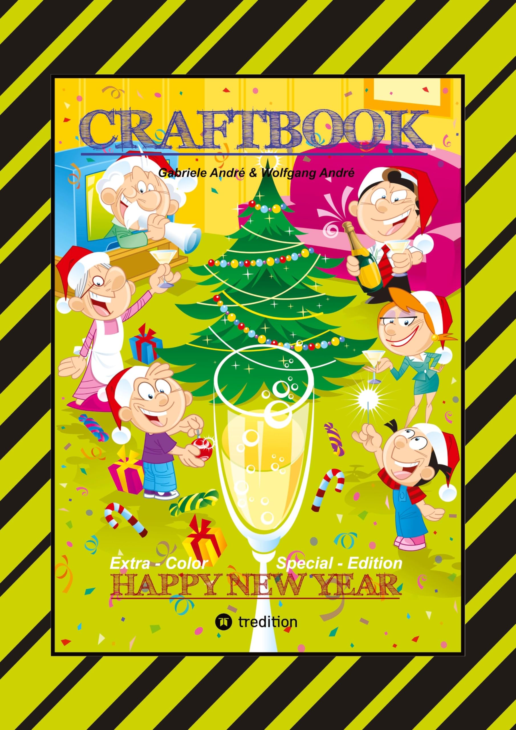 CRAFTBOOK - JUBILÄUMSAUSGABE - WEIHNACHTEN - WINTERSPORT MIT MINI & MANI - SILVESTER - KNIFFELIGE RÄTSEL - SPIEL: HAPPY NEW YEAR (Das kann ich!: SCHLAUHASE) Cartoons