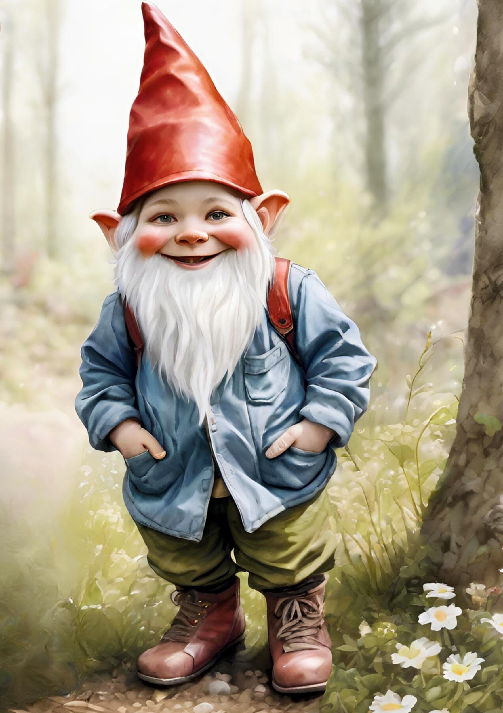 Notizbuch Wichtel Wichtelgeschenk Notizheft Journal Haushaltsbuch Tagebuch Merkzettel Schreibblock Fantasiewesen Waldwichtel Geschenk zum Wichteln ... Geburtstag Mitbringsel Kobold Gnome Lifestyle