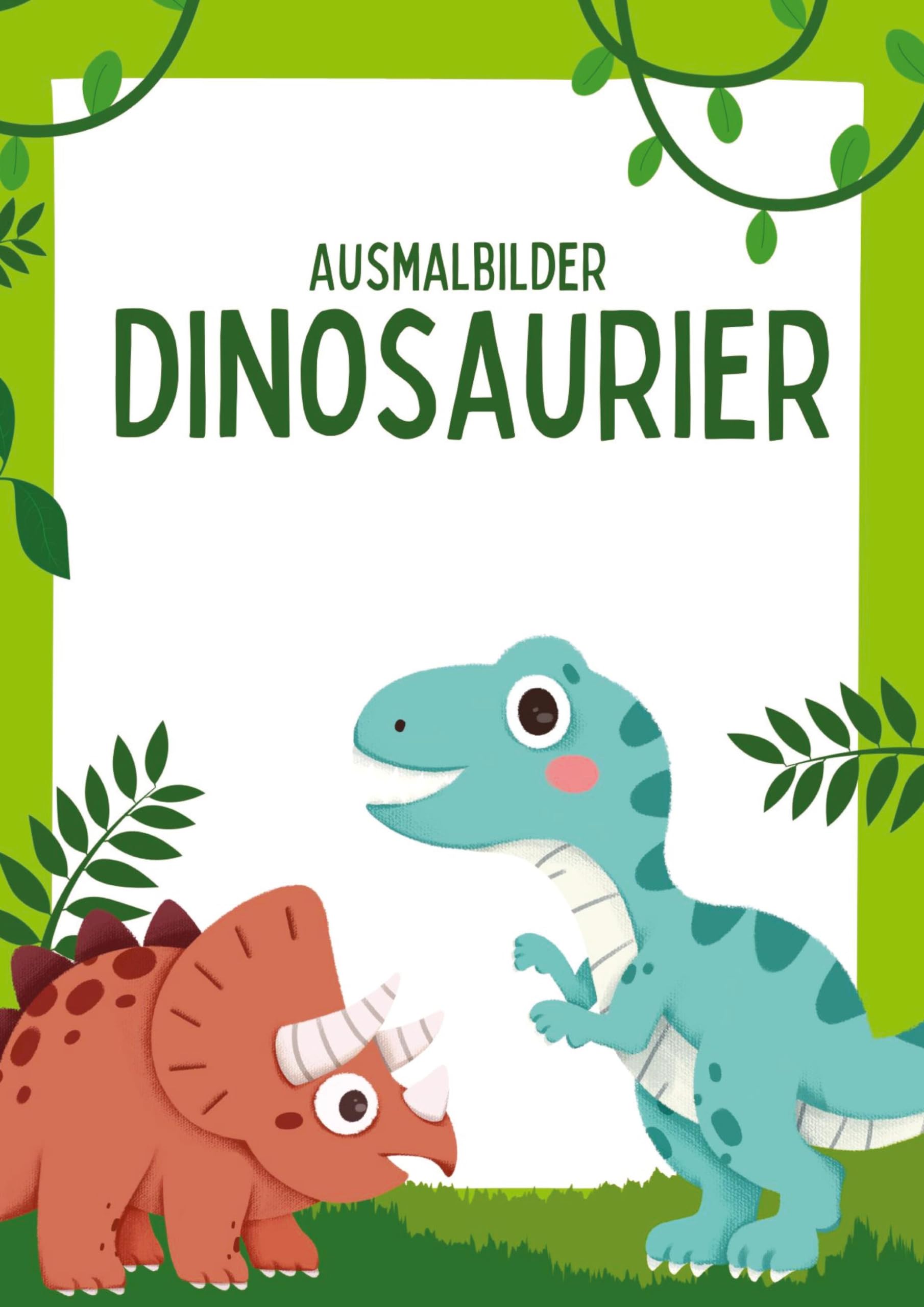 Ausmalbilder Dinosaurier: Ausmalbilder von Dinos für Kinder Hobbies & Crafts