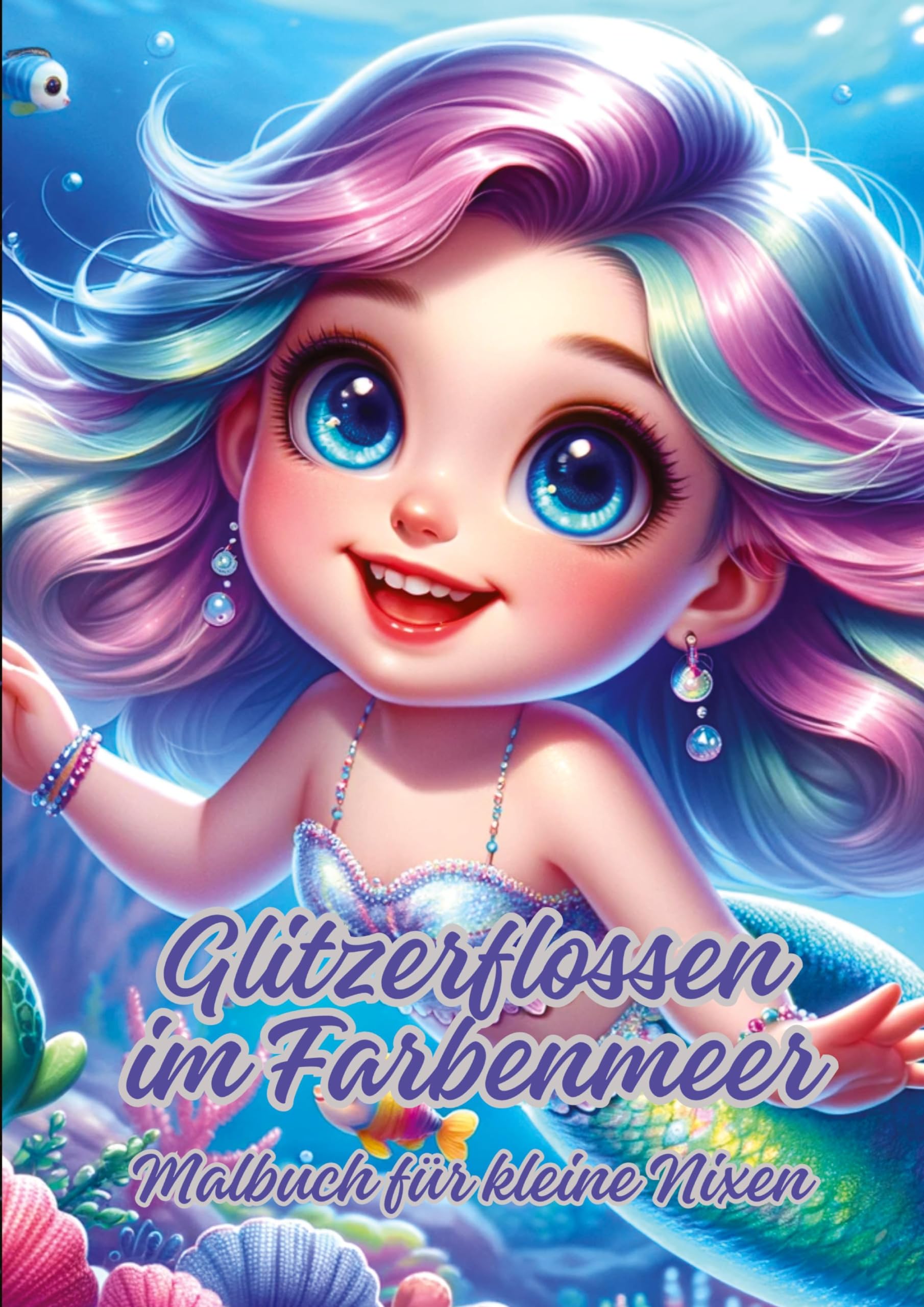 Glitzerflossen im Farbenmeer Hobbies & Crafts