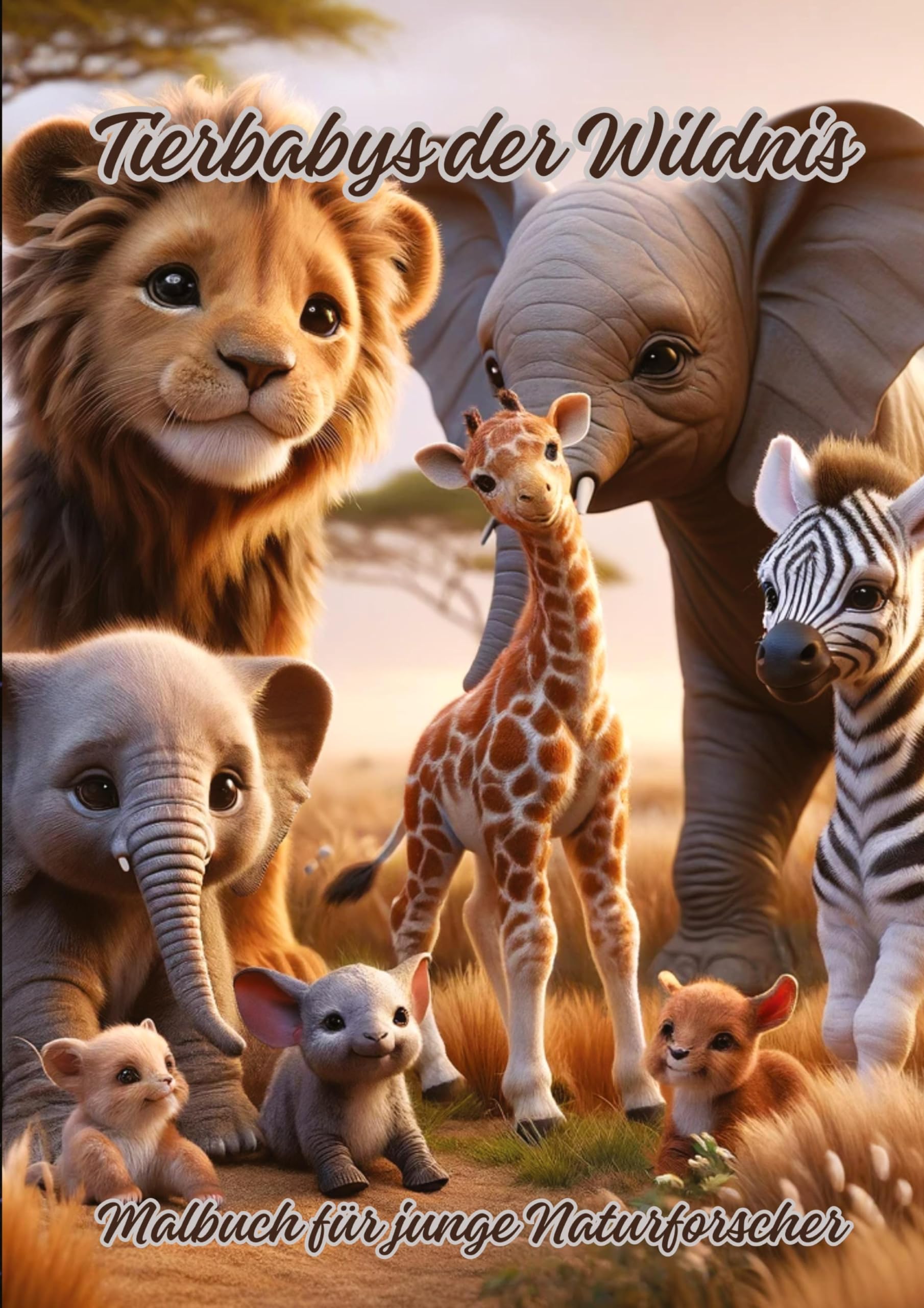 Tierbabys der Wildnis Hobbies & Crafts