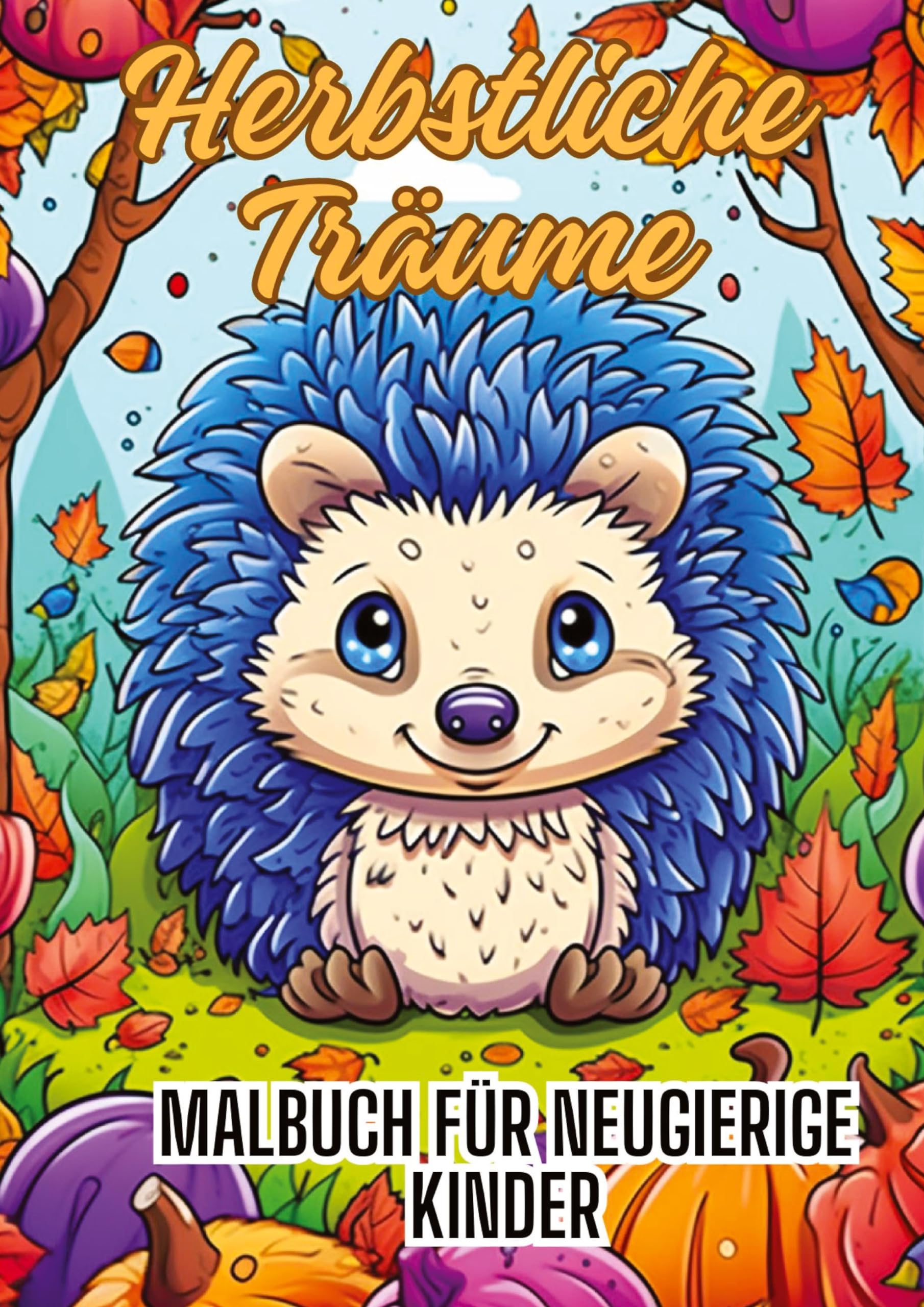 Herbstliche Träume: Malbuch für neugierige Kinder Hobbies & Crafts
