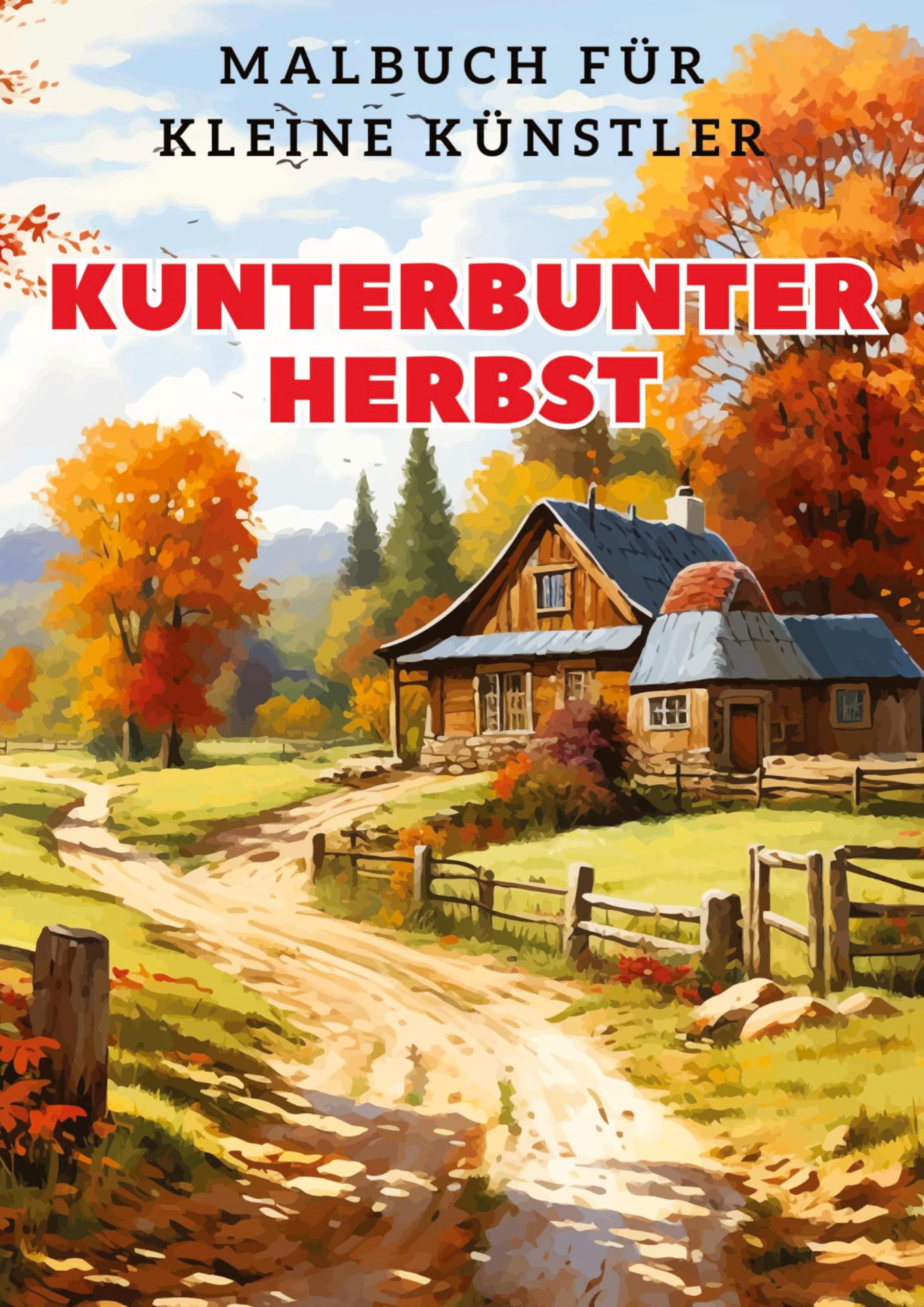 Kunterbunter Herbst: Malbuch für kleine Künstler Hobbies & Crafts