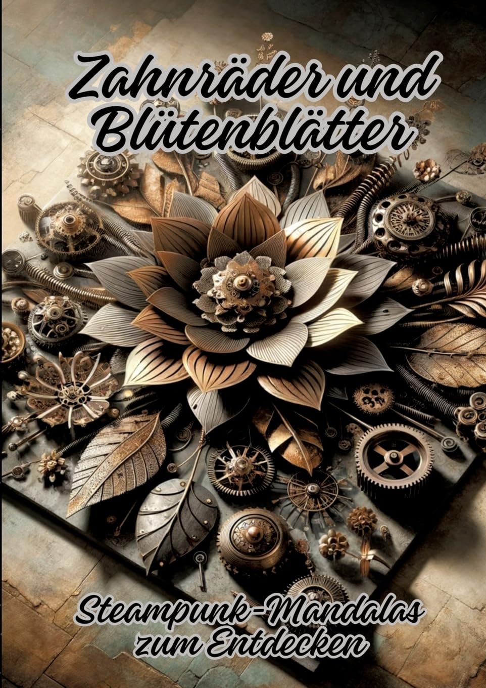 Zahnräder und Blütenblätter Hobbies & Crafts