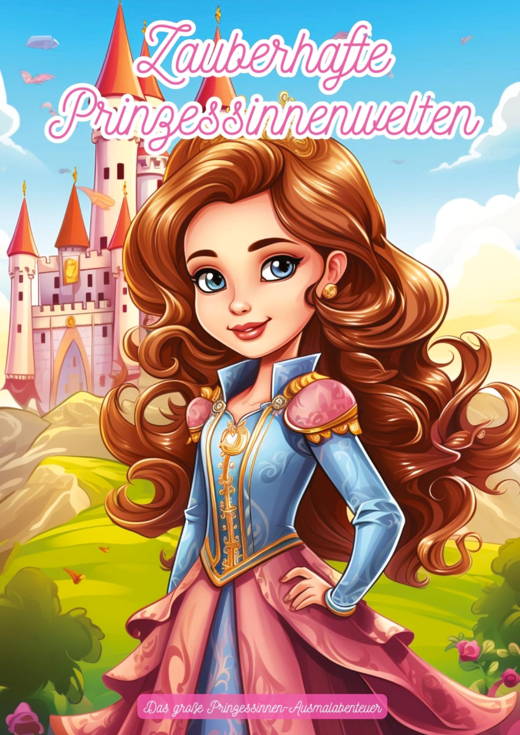 Farbenfrohe Prinzessinnen: Das große Prinzessinnen-Ausmalabenteuer Hobbies & Crafts