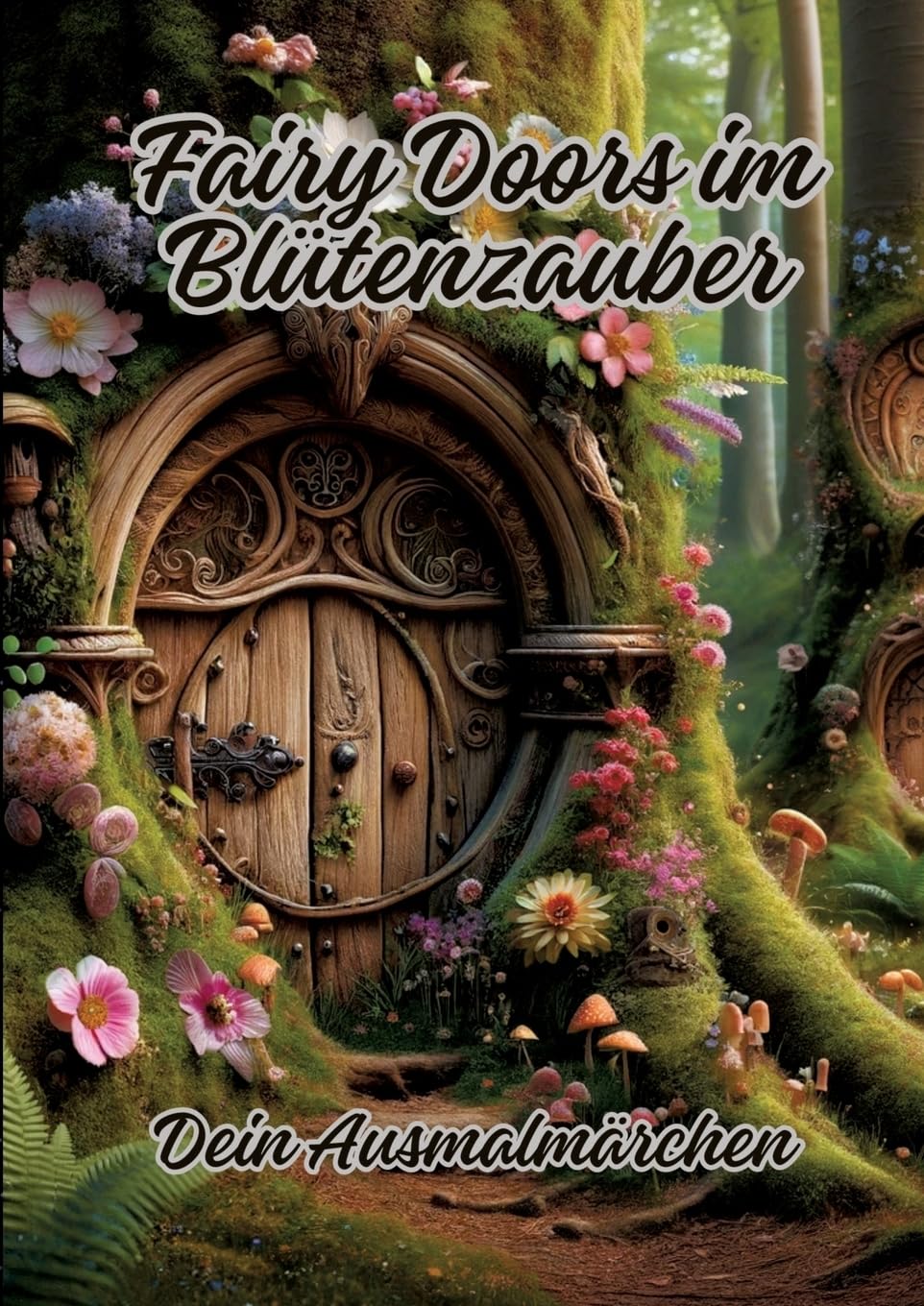 Fairy Doors im Blütenzauber: Dein Ausmalmärchen Hobbies & Crafts