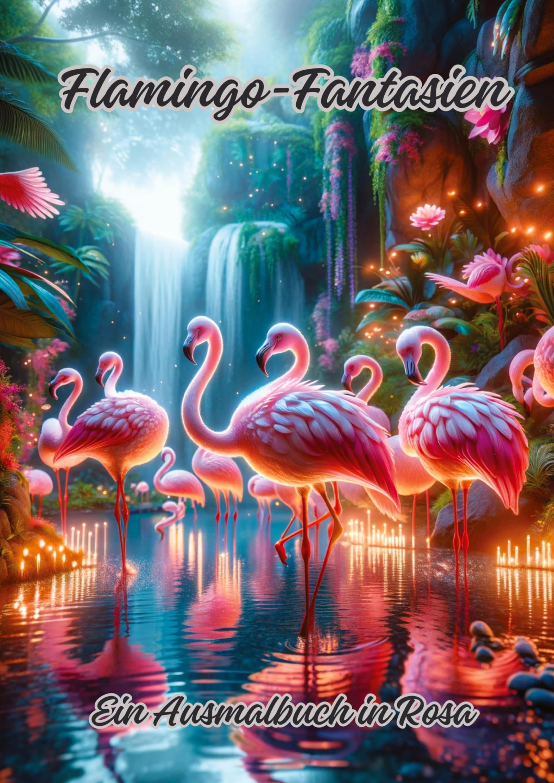 Flamingo-Fantasien: Ein Ausmalbuch in Rosa Hobbies & Crafts