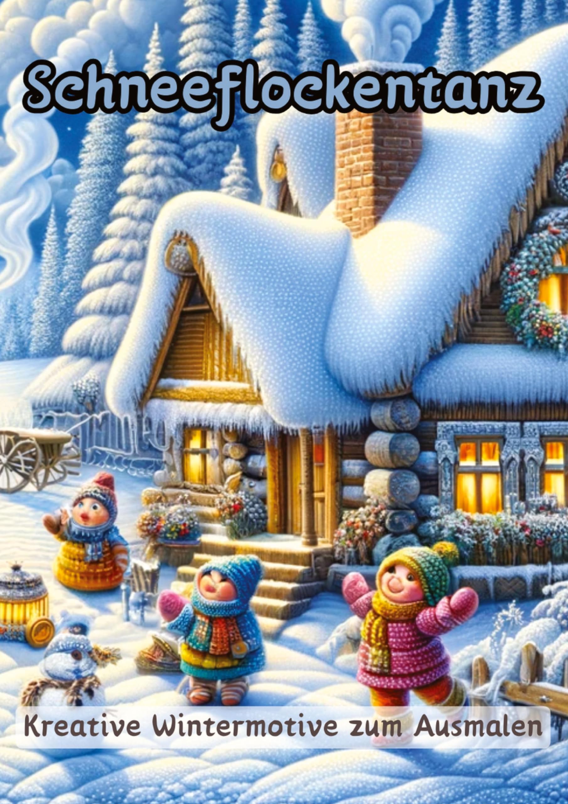 Schneeflockentanz: Kreative Wintermotive zum Ausmalen Hobbies & Crafts