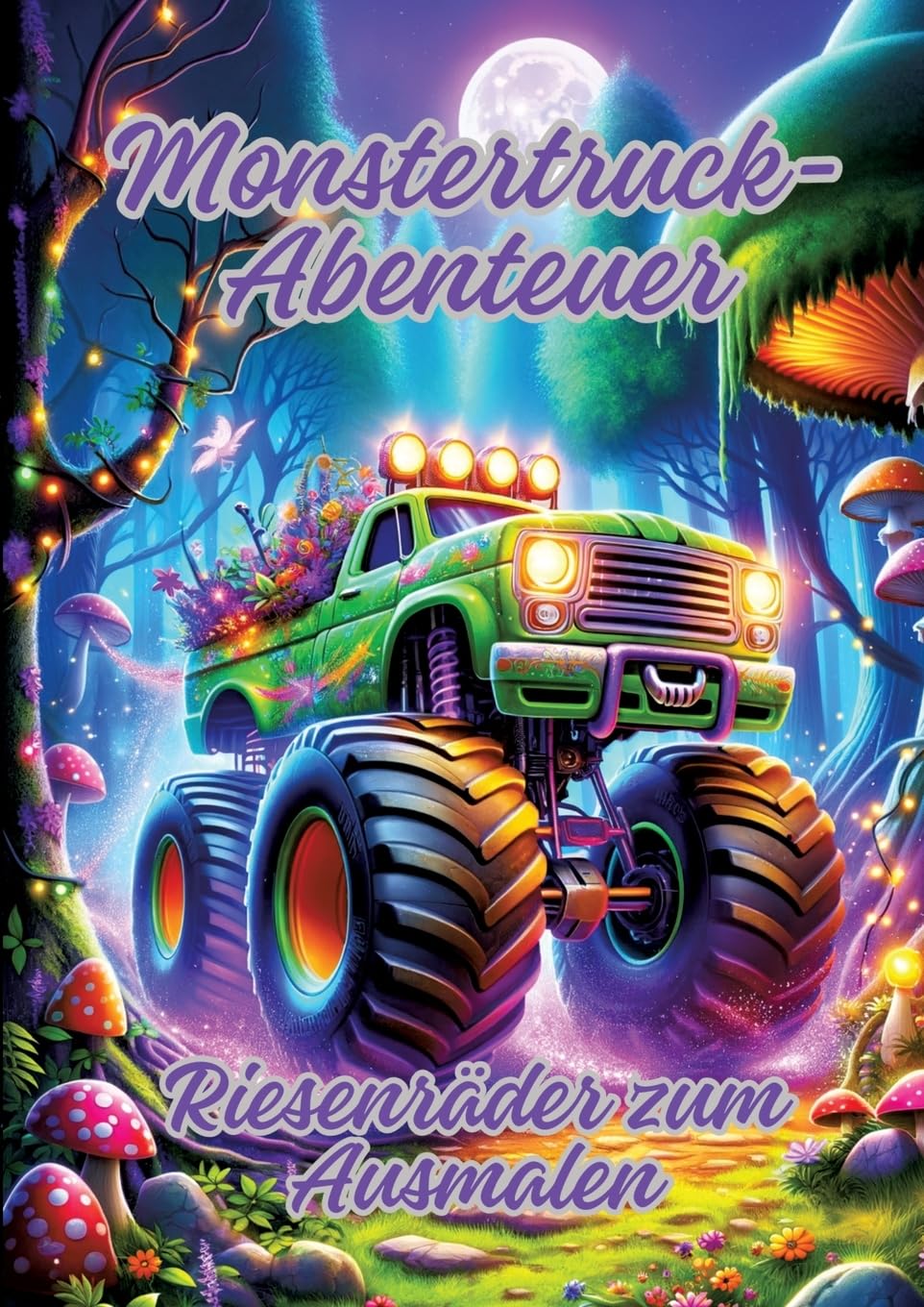 Monstertruck-Abenteuer: Riesenräder zum Ausmalen Hobbies & Crafts