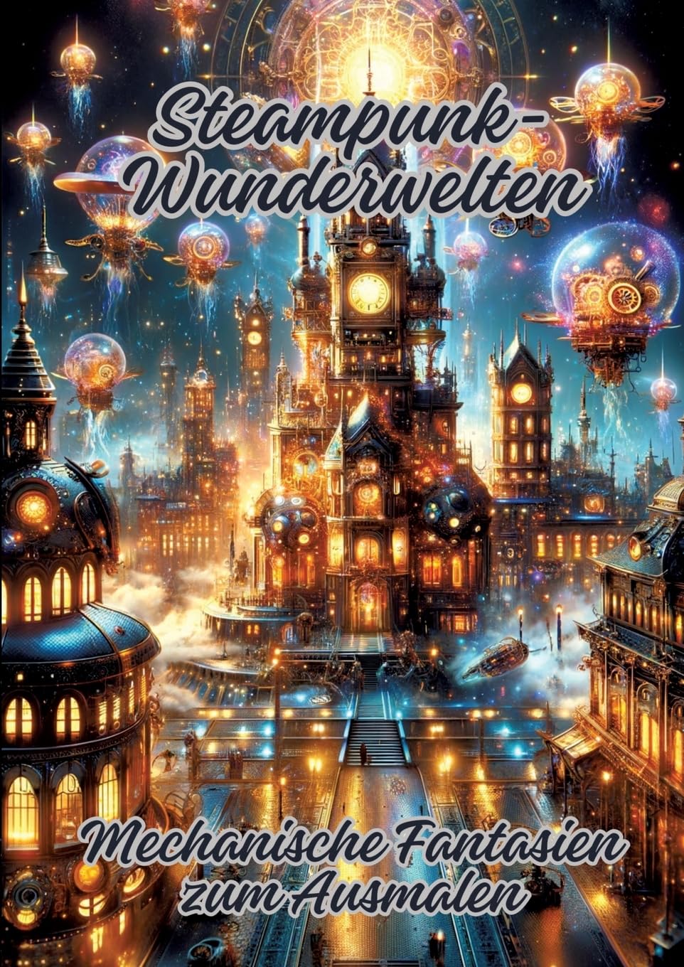 Steampunk-Wunderwelten: Mechanische Fantasien zum Ausmalen Hobbies & Crafts