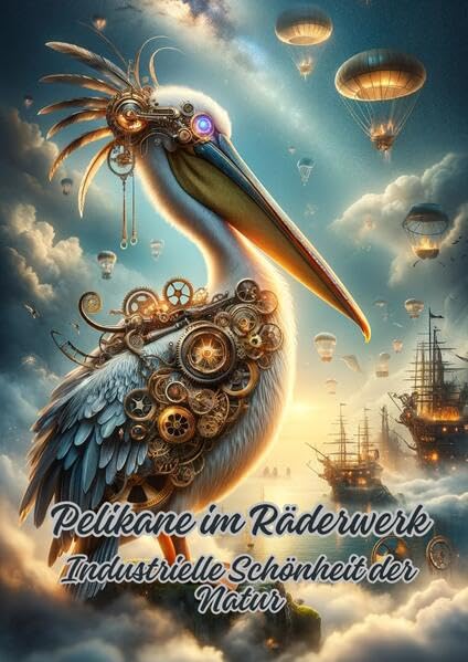 Pelikane im Räderwerk: Industrielle Schönheit der Natur Hobbies & Crafts