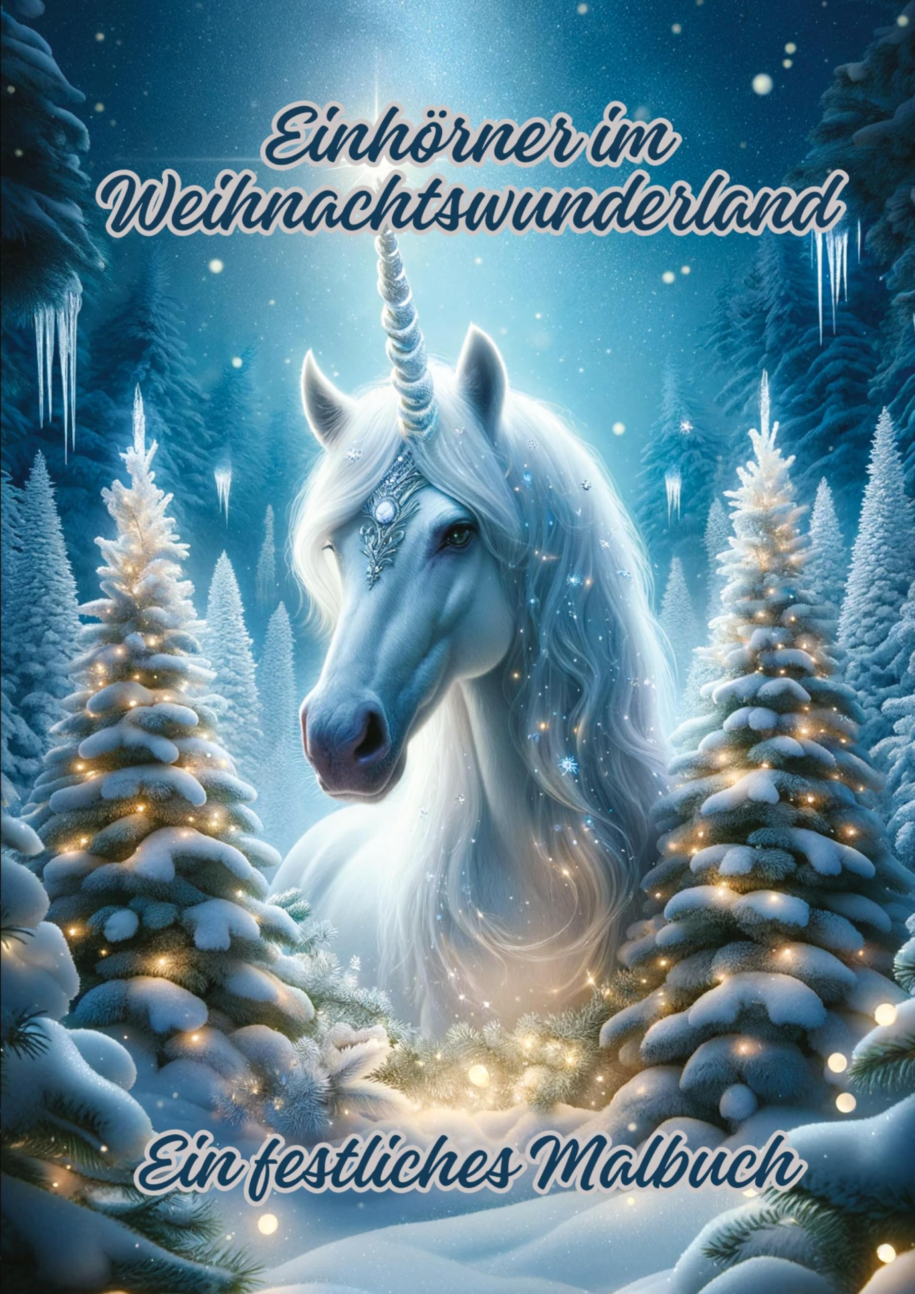 Einhörner im Weihnachtswunderland Hobbies & Crafts