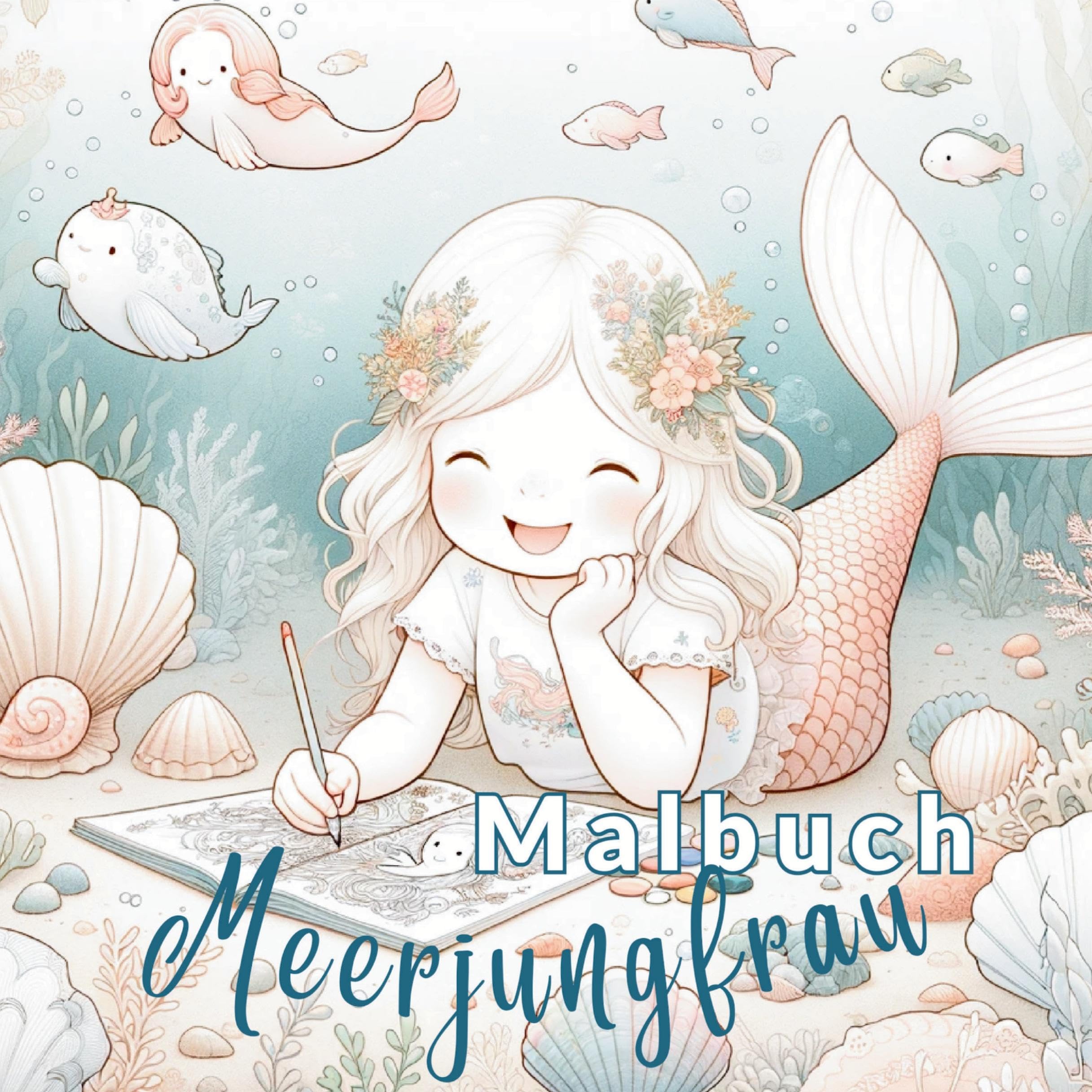 Mein Meerjungfrauen Malbuch: Kreative Ausmalbilder für Mädchen! Lifestyle
